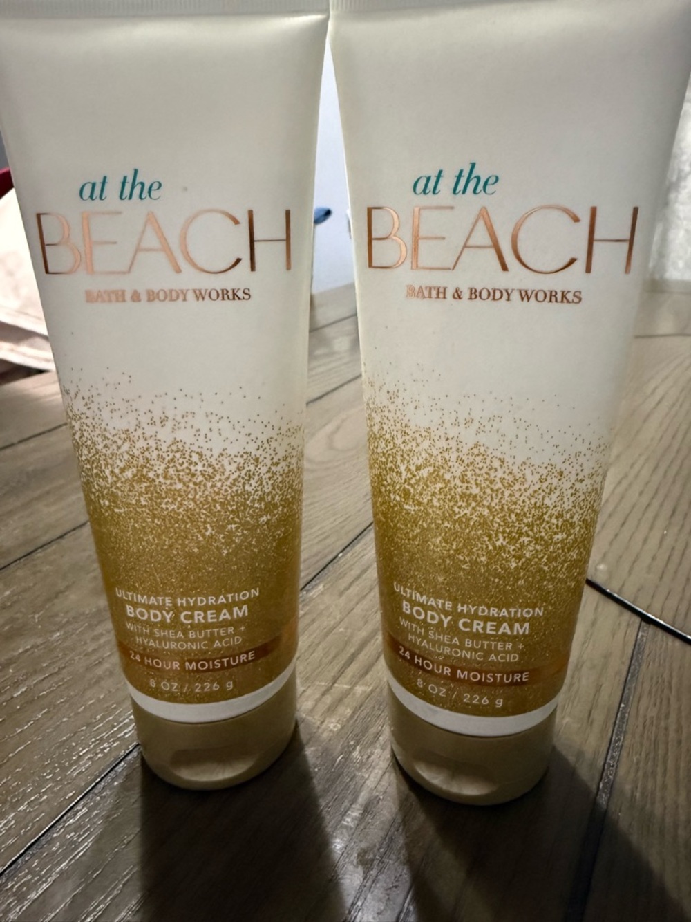Get ready for the Beach!  2pk of B&BW At The Beach Hydrating Body Cream! NWOT!